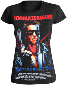 bluzka damska TERMINATOR czarna