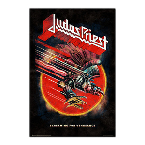 plakat JUDAS PRIEST - SCREAMING FOR VENGEANCE
