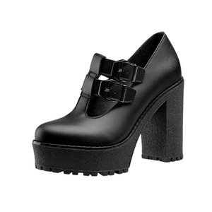 buty damskie na obcasie ALTERCORE czarne (ERICA VEGAN BLACK)