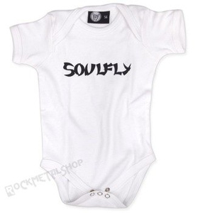 body dziecięce SOULFLY  - LOGO white