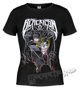 bluzka damska BLACK ICON - BATMAN (DICON133 BLACK)