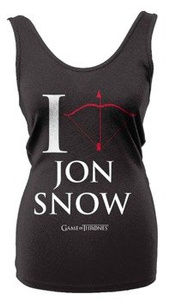 bluzka damska GAME OF THRONES - I LOVE JON SNOW