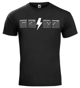 koszulka AC/DC - GUITAR CHORDS