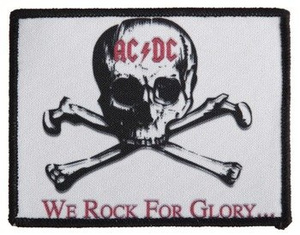 naszywka AC/DC - WE ROCK FOR GLORY