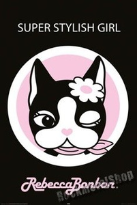 plakat REBECCA BONBON - SUPER STYLISH GIRL
