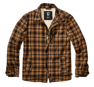 kurtka/koszula CLASSIC SHERPA JACKET camel/black