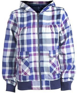 kurtka damska z  kapturem ETNIES - BITTER (NAVY) 09'