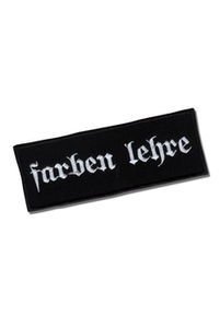naszywka FARBEN LEHRE - WHITE LOGO