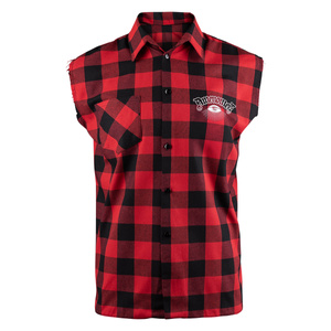 koszula męska AMENOMEN - NO CONTROL 1 (OMEN167KBR_KRAT) bezrękawnik