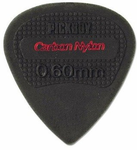 kostka gitarowa PICKBOY EDGE, SHARP TIP Carbon Nylon 0,60mm