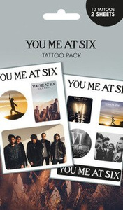 Tatuaż/Naklejka YOU ME AT SIX - MIX