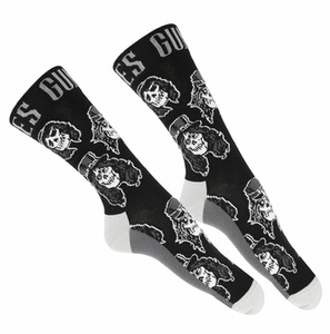 skarpetki GUNS N' ROSES - SKULLS BAND MONOCHROME