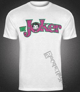 koszulka BATMAN - JOKER CRACKLE
