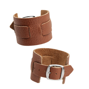 pieszczocha GŁADKA na 1 pasek brązowa