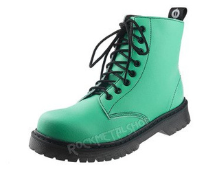 glany ALTERCORE zielone 8-dziurkowe (651 D VEGETARIAN GREEN) ciemny spód