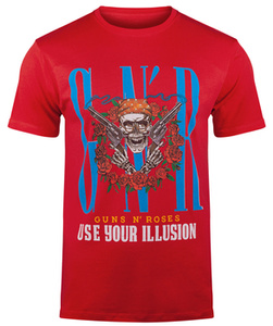 koszulka GUNS N' ROSES - BANDANA SKULL