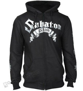 bluza SABATON - POLAND rozpinana z kapturem