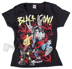 bluzka damska BLACK ICON - NU PAGADI (DICON121 BLACK)