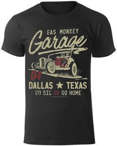 koszulka GAS MONKEY GARAGE - GO BIG OR GO HOME