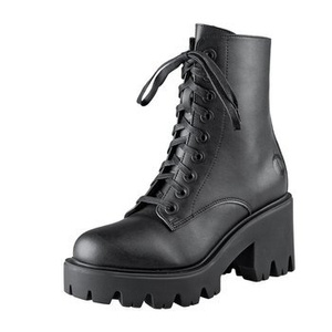 botki damskie ALTERCORE czarne (ELLA VEGAN BLACK)