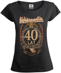 bluzka damska KOBRANOCKA - 40 LAT PUNK'N'ROLLA