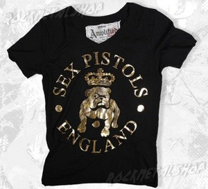 koszulka SEX PISTOLS - BULLDOG czarna