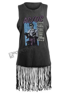 tunika damska AC/DC - DIRTY DEEDS VINTAGE, na ramiączkach