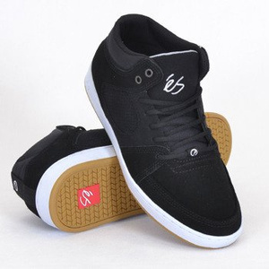 buty ES - ACCEL SLIM MID BLACK WHITE GUM