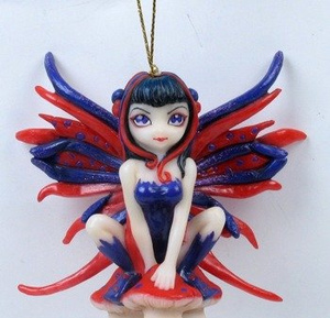 figurka JASMINE BECKET - POLKADOT MUSHROOM FAIRY