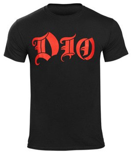 koszulka DIO - RED LOGO, USZKODZONA