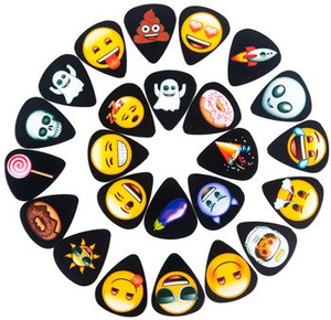 zestaw kostek do gitary PERRI'S EMOJI (24 szt)