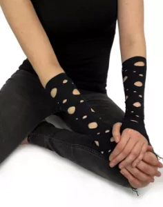rękawiczki/rękawki HOLE SLEEVE czarne