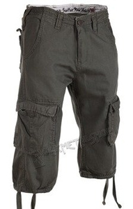 spodnie bojówki krótkie TROOPER LEGEND 3/4 - OLIV