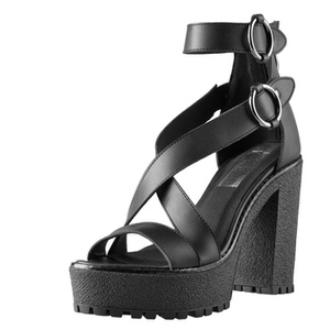 sandały damskie ALTERCORE czarne (GRANGER VEGAN BLACK)