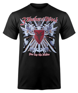 koszulka 3 INCHES OF BLOOD - BLADES COVER (2858TSBP)
