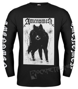 longsleeve AMENOMEN - SNOW WOLF (OMEN037LO BLACK)
