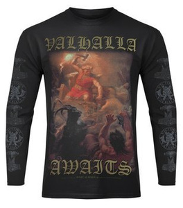 longsleeve VICTORY OR VALHALLA - THOR'S FIGHT