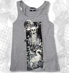 bluzka na ramiączka damska DISTURBIA - RITUAL TUNIC VEST