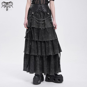 spódnica DEVIL FASHION - BLACK GOTHIC PUNK