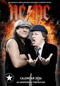 kalendarz AC/DC 2026