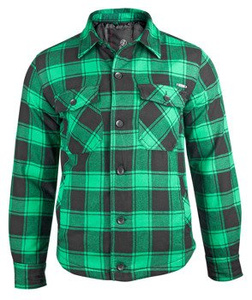 kurtka/koszula LUMBERJACKET green/black
