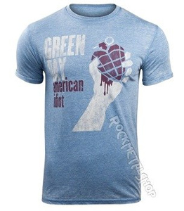 koszulka GREEN DAY - AMERICAN IDIOT MENS BURNOUT