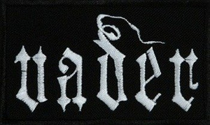 naszywka VADER - BIAŁE LOGO