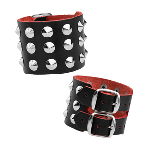 pieszczocha 3-rzędowa - CONE STUD BLACK