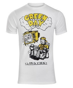 koszulka GREEN DAY - LONGVIEW DOODLE