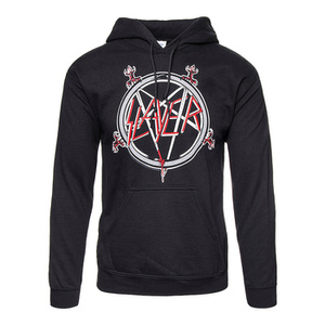 bluza SLAYER - PENTAGRAM, kangurka z kapturem