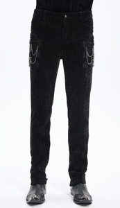 spodnie męskie DEVIL FASHION - BLACK GOTHIC VINTAGE