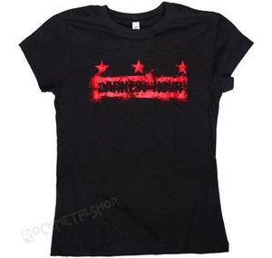 bluzka damska DARKEST HOUR - DC FLAG