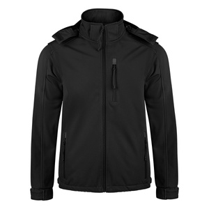 kurtka SOFTSHELLJACKET HURRICANE black
