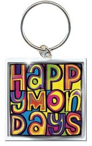 brelok HAPPY MONDAYS - DAYGLO LOGO